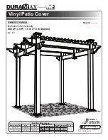 Preview for 1 page of USP DuraMax Vinyl Patio Cover Owner'S Manual/ Instructions For Assembly