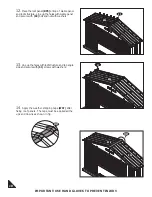 Предварительный просмотр 22 страницы USP Duramax Owner'S Manual/ Instructions For Assembly