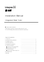 Uspa IB 835 Installation Manual preview