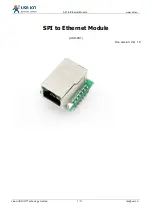 USR IOT USR-ES1 Manual preview