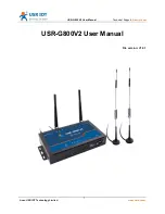 Предварительный просмотр 1 страницы USR IOT USR-G800V2 User Manual