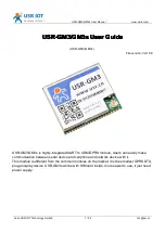 USR IOT USR-GM3 User Manual preview