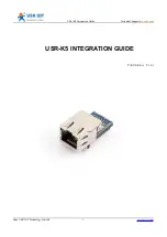 USR IOT USR-K5 Integration Manual предпросмотр