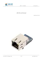 USR IOT USR-K6 User Manual предпросмотр