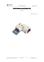 Предварительный просмотр 1 страницы USR IOT USR-K7 User Manual