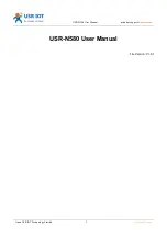 USR IOT USR-N580 User Manual preview