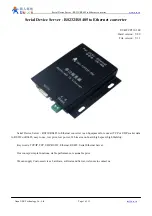 Usr RS232 Manual preview