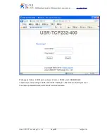 Preview for 6 page of Usr USR-TCP232-400 User Manual