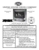 USSC Ambiance B9945L Installation And Operation Instructions Manual preview