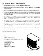 Предварительный просмотр 4 страницы USSC Ambiance B9945L Installation And Operation Instructions Manual