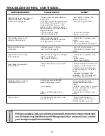 Предварительный просмотр 21 страницы USSC Ambiance B9945L Installation And Operation Instructions Manual