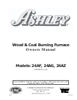 USSC Ashley 24AF Owner'S Manual preview