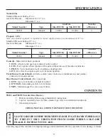 Preview for 5 page of USSC Cavalier A9843L Installation And Operation Instructions Manual