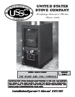 USSC Clayton 1600GC Installation & Operator'S Manual preview