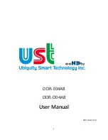 UST DDR-D04AB User Manual preview