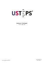 Preview for 16 page of USTEPS Prime Line Instruction Manual