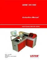 USTER HVI 900 Instruction Manual предпросмотр