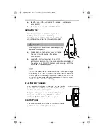 Предварительный просмотр 11 страницы USWest CL940 Owner'S Manual