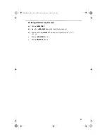 Предварительный просмотр 25 страницы USWest CL940 Owner'S Manual