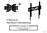 USX-MOUNT STM012-01 Instruction Manual предпросмотр