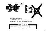 Предварительный просмотр 1 страницы USX-MOUNT WMM008-01 Instruction Manual