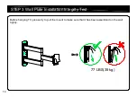 Предварительный просмотр 14 страницы USX-MOUNT WMM008-01 Instruction Manual