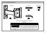 Предварительный просмотр 5 страницы USX-MOUNT WMS005-01 Instruction Manual