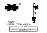 USX-MOUNT XAS404-1 Instruction Manual preview