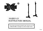 USX-MOUNT XAS501-01 Instruction Manual preview