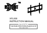 Preview for 1 page of USX-MOUNT XFL006 Instruction Manual