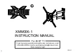 USX-MOUNT XMM006-1 Instruction Manual preview