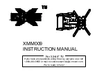 USX-MOUNT XMM009 Instruction Manual preview