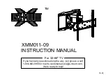 Предварительный просмотр 1 страницы USX-MOUNT XMM011-09 Instruction Manual