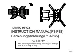 USX-MOUNT XMM016-03 Instruction Manual preview