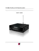 UT MyMovie MV3800 User Manual preview