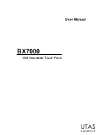 UTAS BX7000 User Manual preview