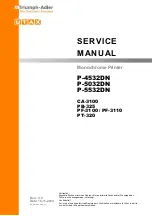 Utax CA-3100 Service Manual preview