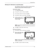 Preview for 25 page of Utax FAX SYSTEM (K) Instruction Handbook Manual