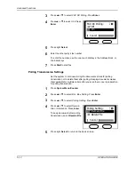 Preview for 102 page of Utax FAX SYSTEM (K) Instruction Handbook Manual