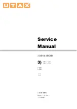 Utax PF 320 Service Manual preview