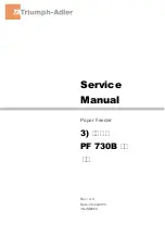 Preview for 2 page of Utax PF 730 Service Manual