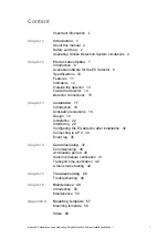 Preview for 3 page of UTC Fire and Security AirSense Stratos EX Installation Manual