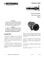 Preview for 3 page of UTC Fire and Security Det-Tronics X9800 Instructions Manual