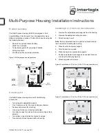 Предварительный просмотр 1 страницы UTC Fire and Security interlogix 60-928 Installation Instructions