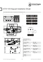 UTC Fire and Security interlogix ATS1135 Installation Sheet preview