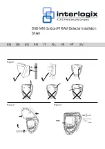 UTC Fire and Security interlogix DI601AM Installation Sheet preview