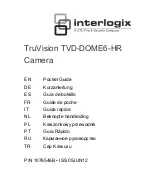 Предварительный просмотр 1 страницы UTC Fire and Security interlogix TruVision TVD-DOME5-HR-9 Pocket Manual