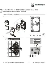 UTC Fire and Security interlogix TX-2211-03-1 868 GEN2 Installation Sheet preview