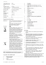 Preview for 5 page of UTC Fire and Security interlogix TX-2211-03-1 868 GEN2 Installation Sheet