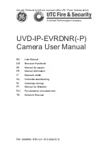 UTC Fire and Security UltraView UVD-IP-EVRDNR(-P) User Manual preview